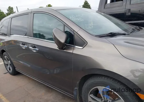 2019 Honda Odyssey Touring from USA, damaged, VIN 5FNRL6H81KB001724
